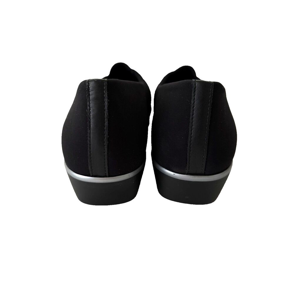 SAS Tripad Comfort Black Bliss Womens Loafer Sz 9M Slip On Wedge Shoes USA - Picture 4 of 7